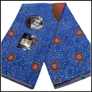 African Wax Fabric/Wax Clothes/Ghanaian Wax Print/Nigerian Ankara. 6 Yards Piece