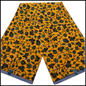 African Wax Fabric/Wax Clothes/Ghanaian Wax Print/Nigerian Ankara. 6 Yards Piece