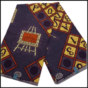 African Wax Fabric/Wax Clothes/Ghanaian Wax Print/Nigerian Ankara. 6 Yards Piece