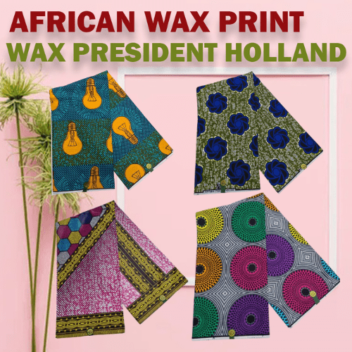 African Wax Print 6 Yard - Image 4
