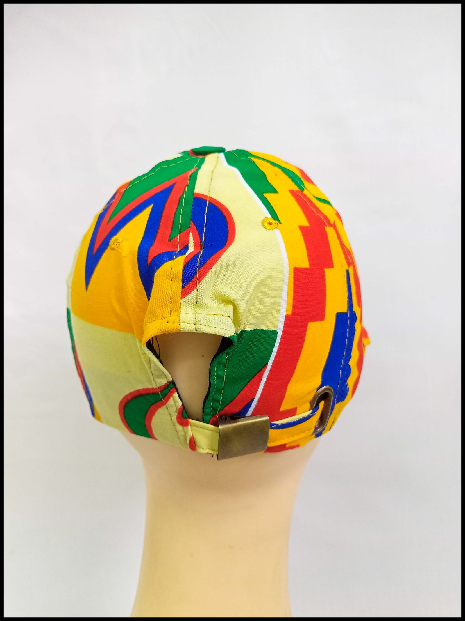African Wax Print Cap - Image 2