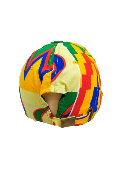 African Wax Print Cap - Image 3