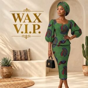 African Wax Fabric/Wax Clothes/Ghanaian Wax Print/Nigerian Ankara. 6 Yards Piece