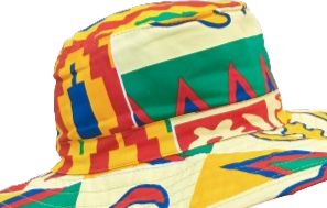 African Wax Print Cap - Image 7