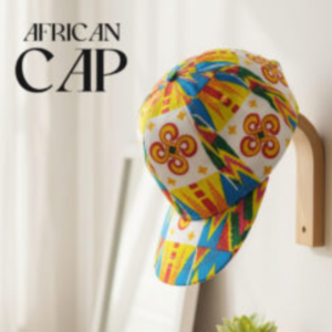 African Wax Print Cap