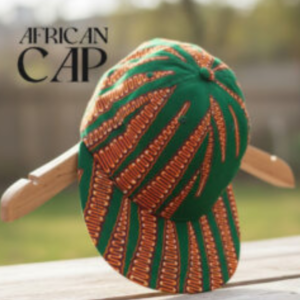 African Wax Print Cap