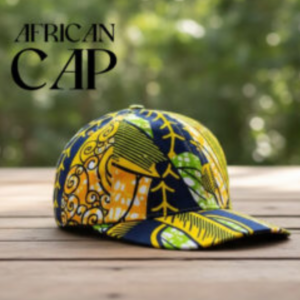 African Wax Print Cap
