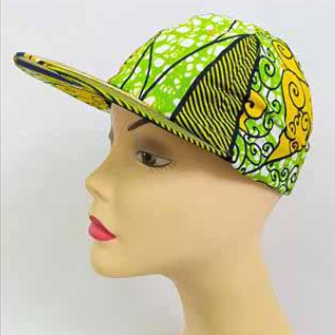 African Wax Print Cap - Image 6