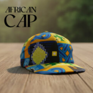 African Wax Print Cap