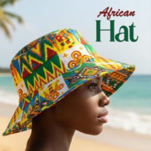 African Wax Print Cap