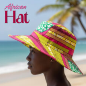 African Wax Print Cap