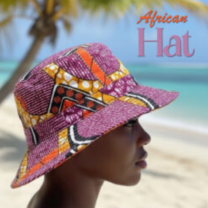 African Wax Print Cap