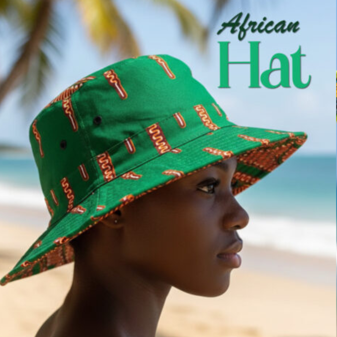 African Wax Print Cap