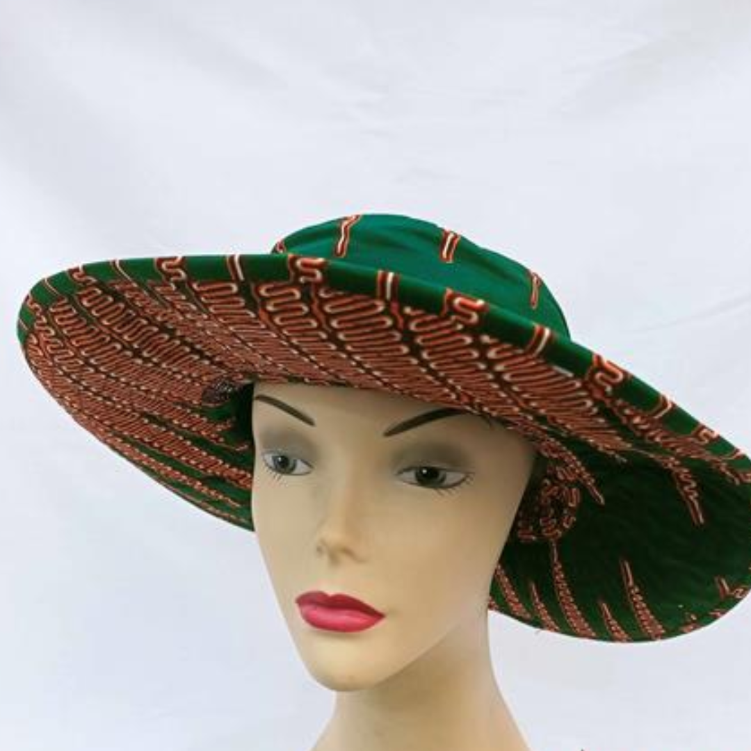 African Wax Print Cap - Image 5