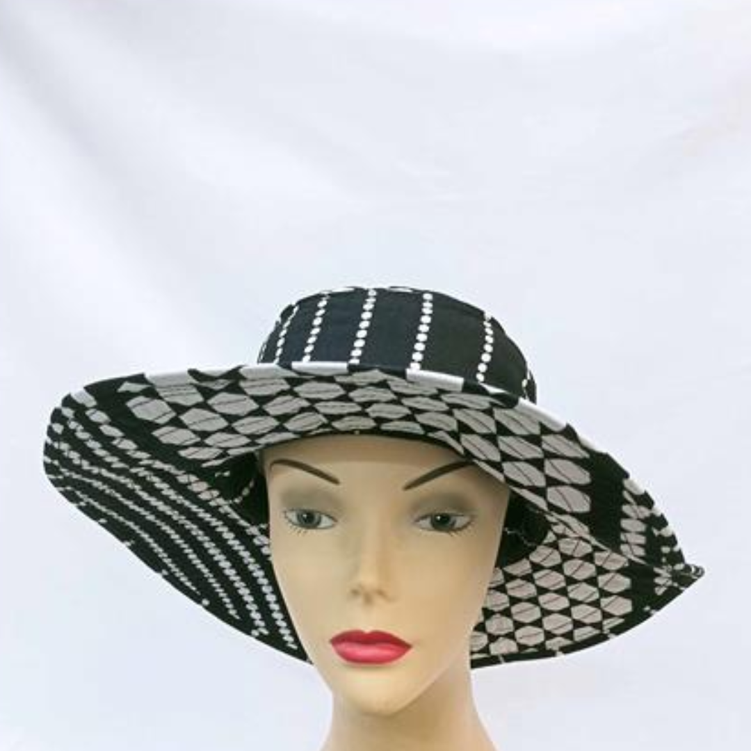 African Wax Print Cap - Image 6
