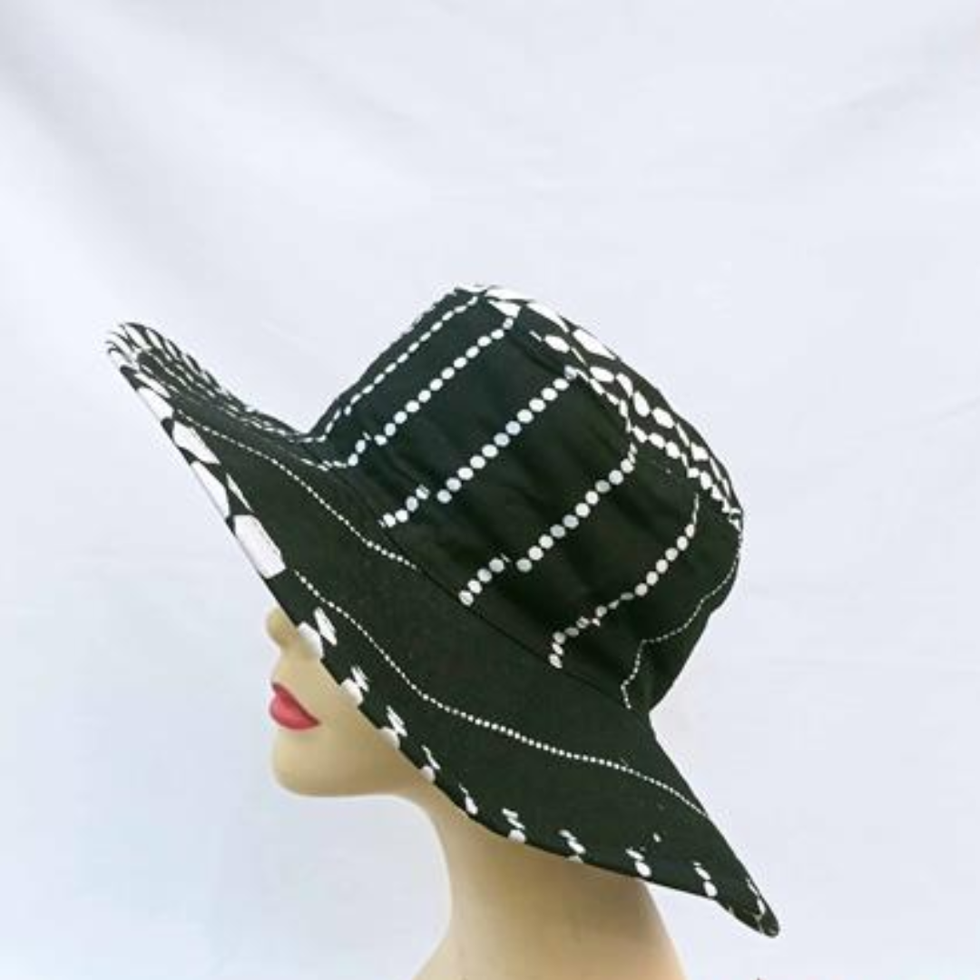 African Wax Print Cap - Image 4