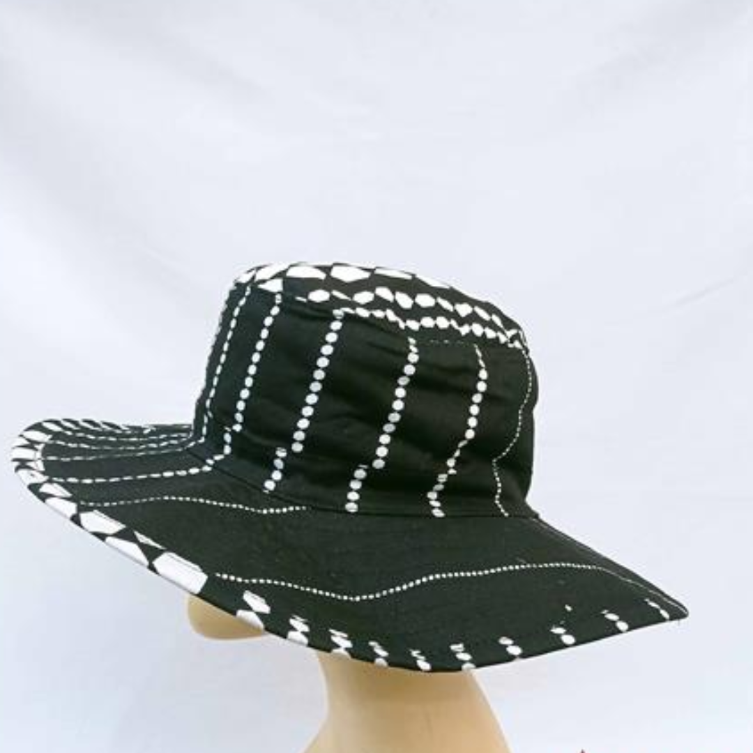 African Wax Print Cap - Image 3