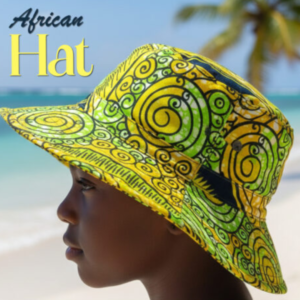 African Wax Print Cap