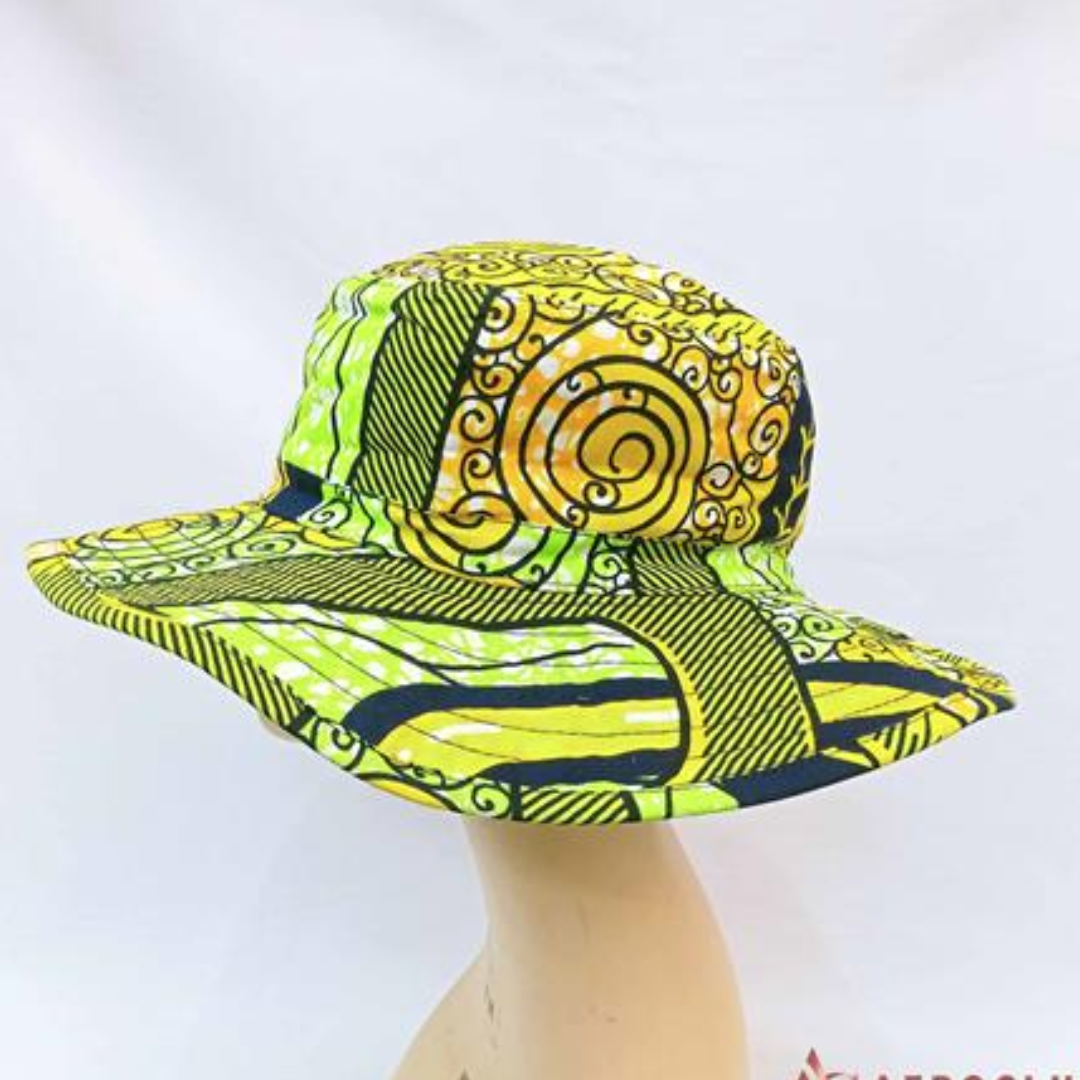 African Wax Print Cap - Image 8