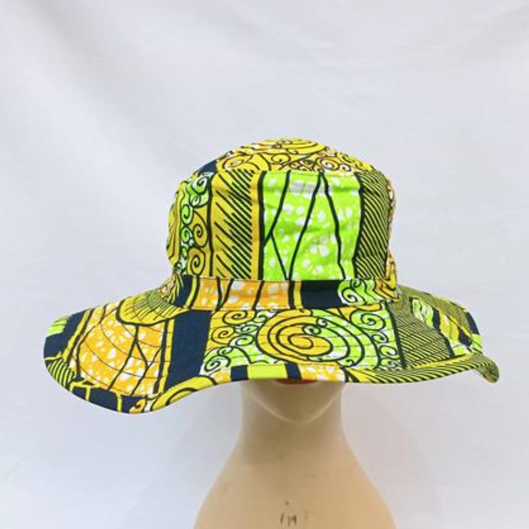 African Wax Print Cap - Image 7