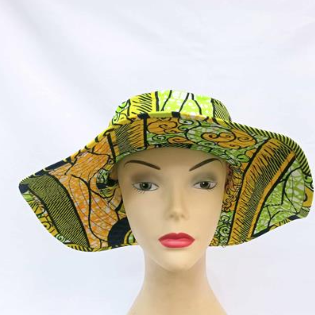 African Wax Print Cap - Image 6