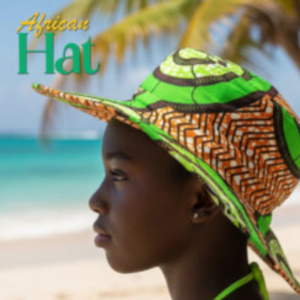 African Wax Print Cap