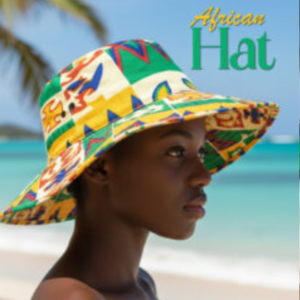 African Wax Print Cap