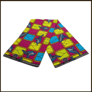 African Wax Fabric/Wax Clothes/Ghanaian Wax Print/Nigerian Ankara. 6 Yards Piece