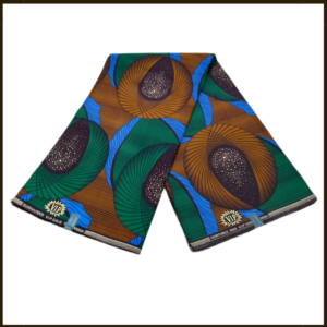 African Wax Fabric/Wax Clothes/Ghanaian Wax Print/Nigerian Ankara. 6 Yards Piece