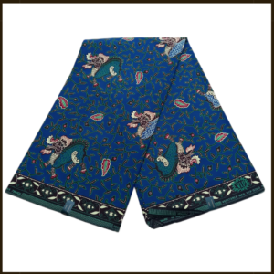 African Wax Fabric/Wax Clothes/Ghanaian Wax Print/Nigerian Ankara. 6 Yards Piece