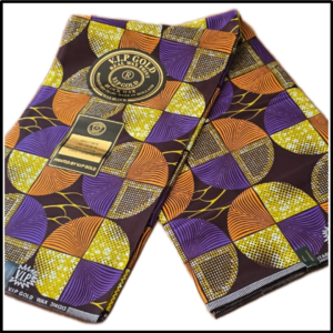 African Wax Fabric/Wax Clothes/Ghanaian Wax Print/Nigerian Ankara. 6 Yards Piece