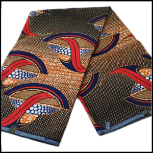 African Wax Fabric/Wax Clothes/Ghanaian Wax Print/Nigerian Ankara. 6 Yards Piece