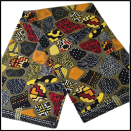 Special African Wax Print 6 Yards Piece – Polycotton