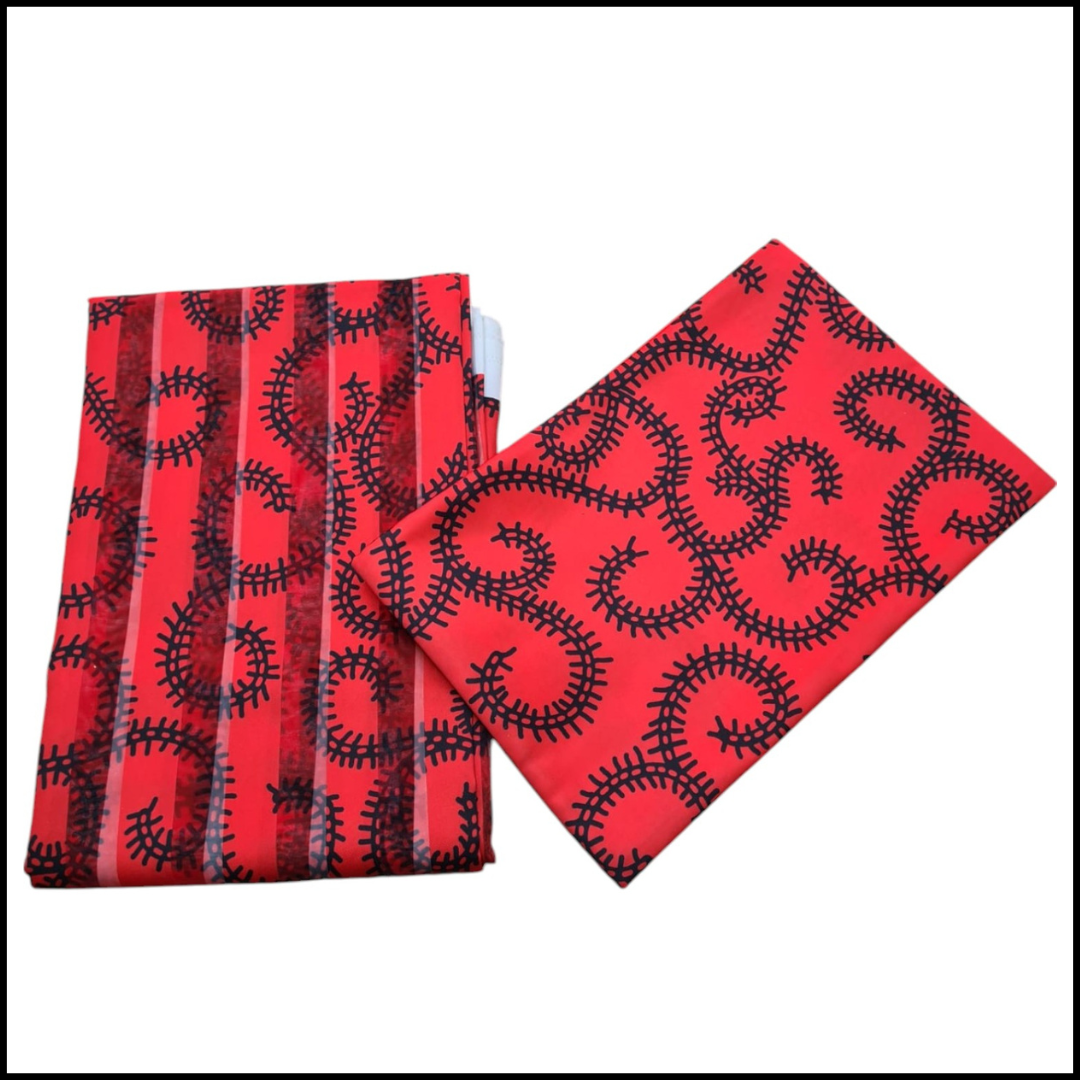 Satin Organza Combination 2+4 Yards - Image 2