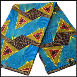African Wax Fabric/Wax Clothes/Ghanaian Wax Print/Nigerian Ankara. 6 Yards Piece