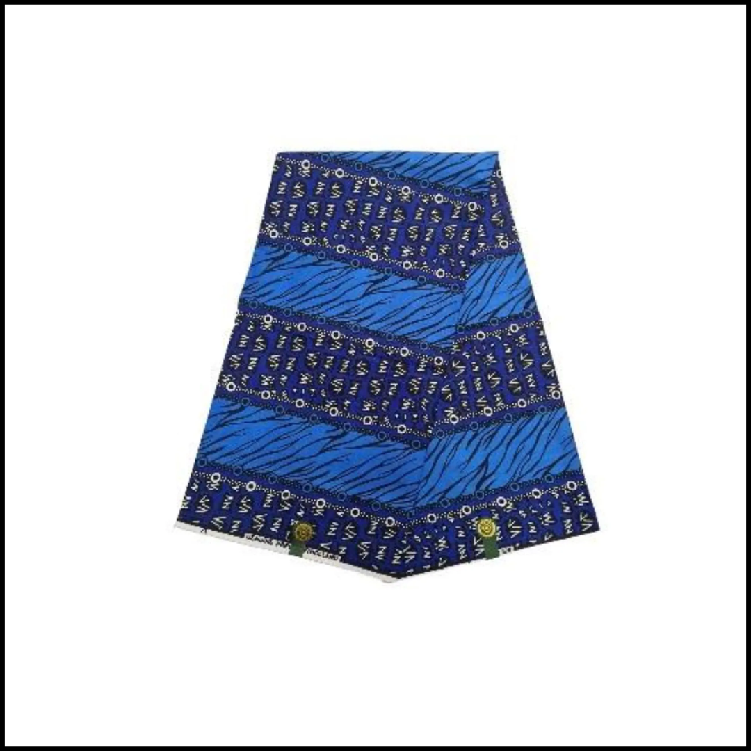 African Wax Print 6 Yard - Image 3