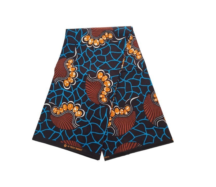 Special African Wax Print 6 Yards Piece 100% Cotton - Image 2