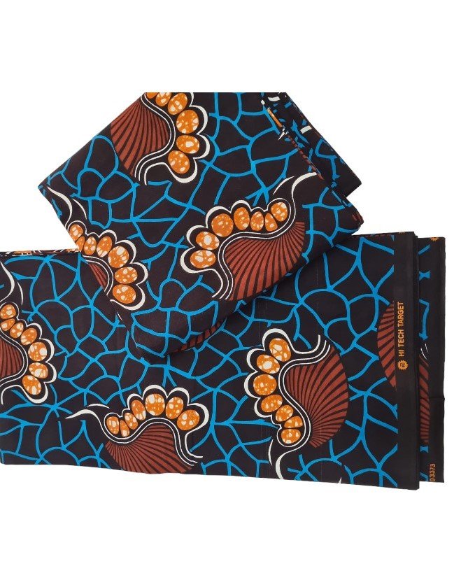 Special African Wax Print 6 Yards Piece 100% Cotton - Image 7