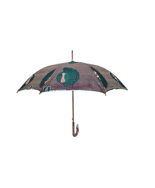 African Wax Print Umbrella - Image 7