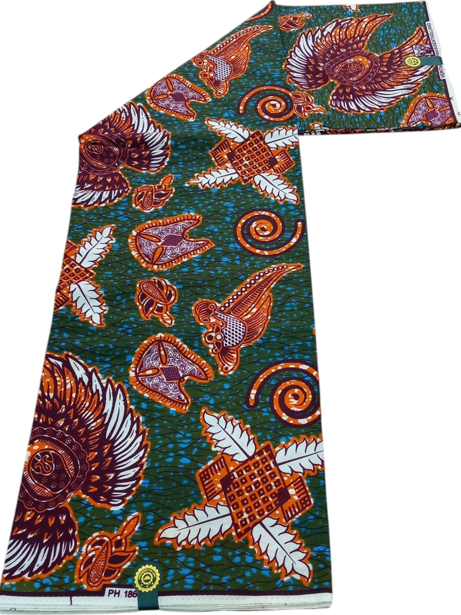 African Wax Print 6 Yard - Image 4