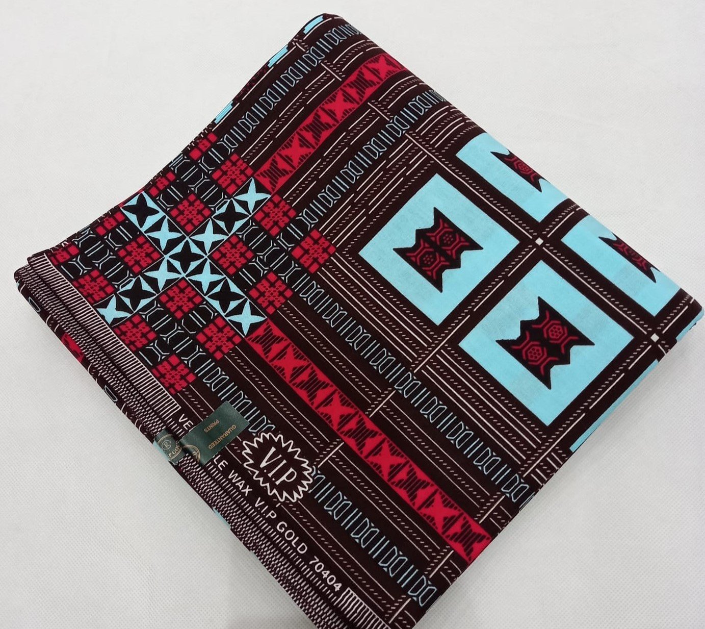 African Wax Fabric/Wax Clothes/Ghanaian Wax Print/Nigerian Ankara. 6 Yards Piece - Image 7