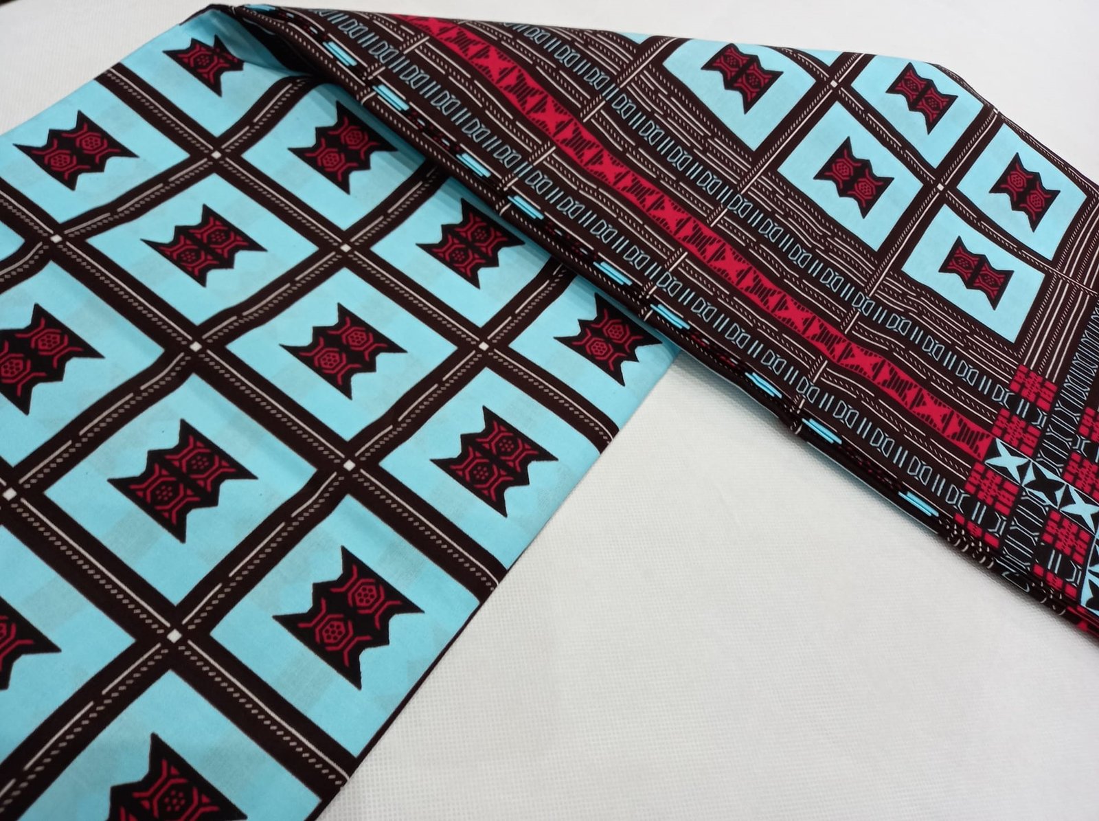 African Wax Fabric/Wax Clothes/Ghanaian Wax Print/Nigerian Ankara. 6 Yards Piece - Image 10