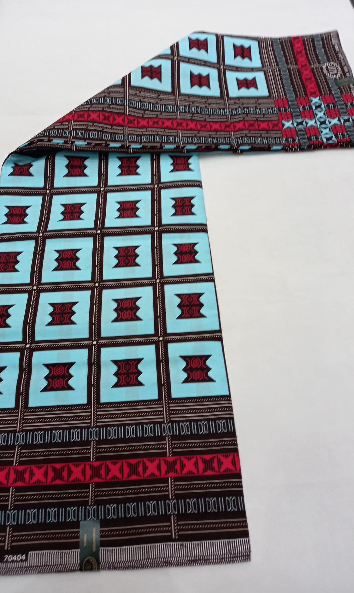 African Wax Fabric/Wax Clothes/Ghanaian Wax Print/Nigerian Ankara. 6 Yards Piece - Image 12