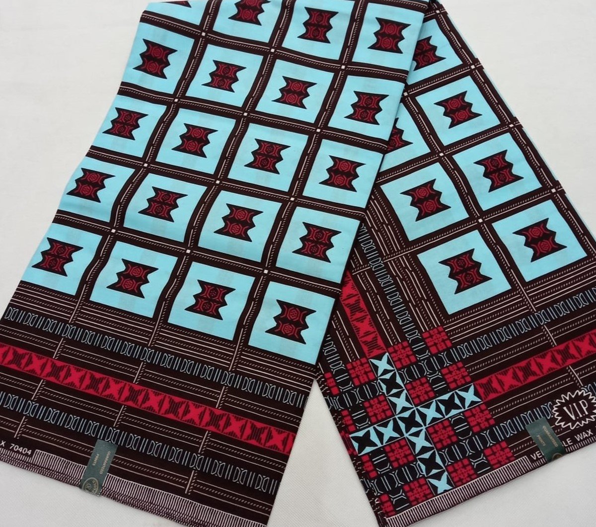 African Wax Fabric/Wax Clothes/Ghanaian Wax Print/Nigerian Ankara. 6 Yards Piece - Image 5