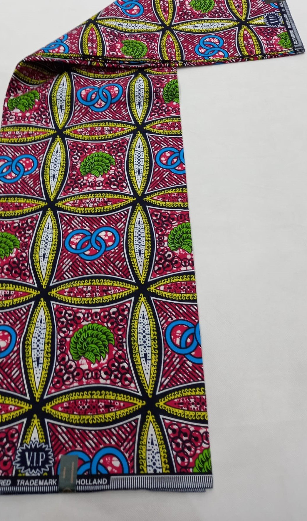 African Wax Fabric/Wax Clothes/Ghanaian Wax Print/Nigerian Ankara. 6 Yards Piece - Image 8