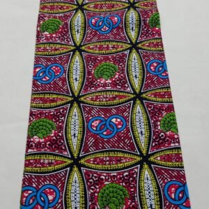 African Wax Fabric/Wax Clothes/Ghanaian Wax Print/Nigerian Ankara. 6 Yards Piece