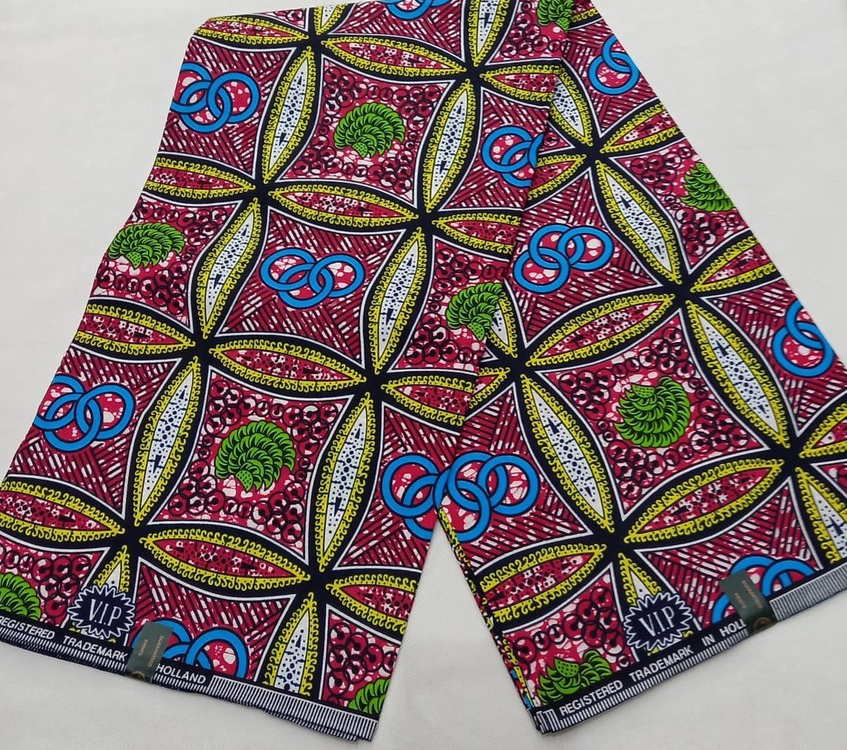 African Wax Fabric/Wax Clothes/Ghanaian Wax Print/Nigerian Ankara. 6 Yards Piece - Image 3