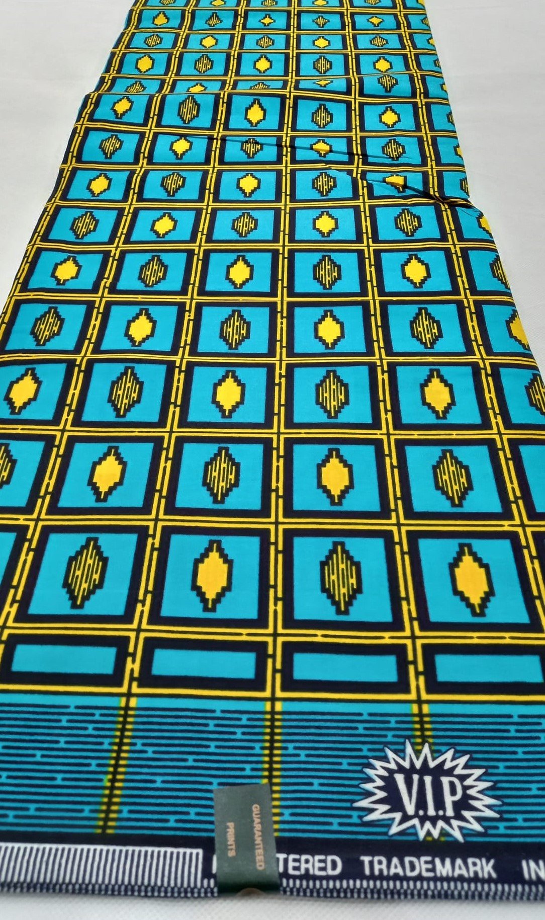 African Wax Fabric/Wax Clothes/Ghanaian Wax Print/Nigerian Ankara. 6 Yards Piece - Image 7