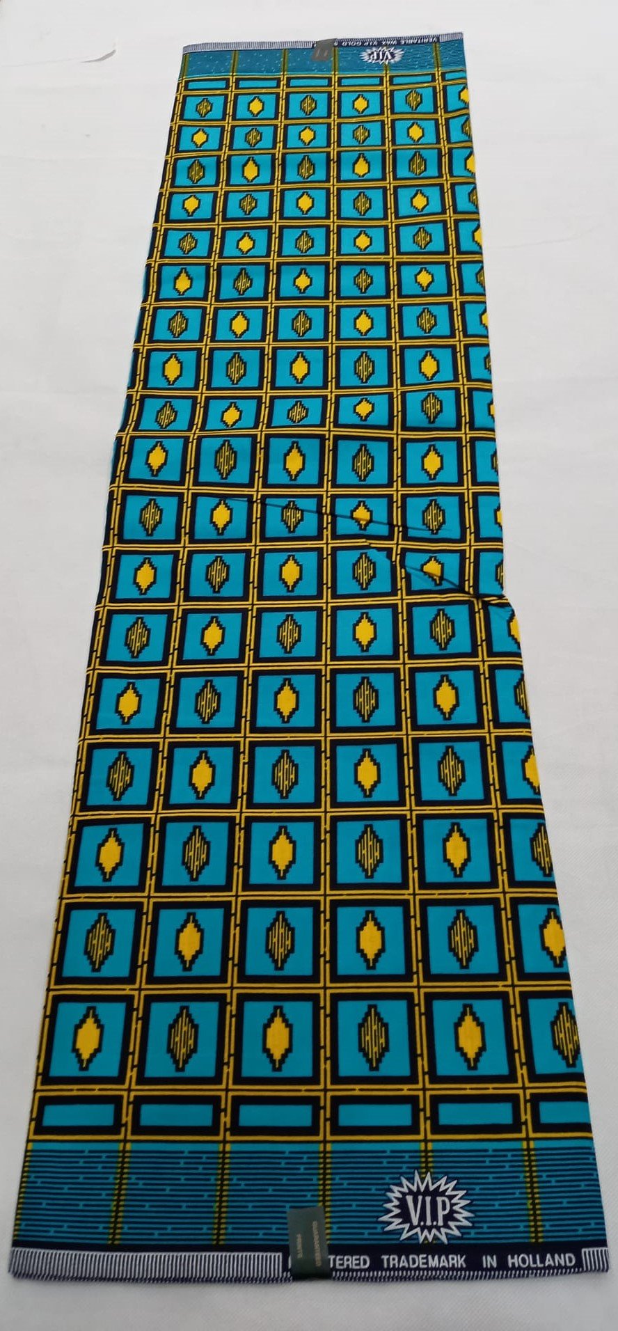 African Wax Fabric/Wax Clothes/Ghanaian Wax Print/Nigerian Ankara. 6 Yards Piece - Image 8