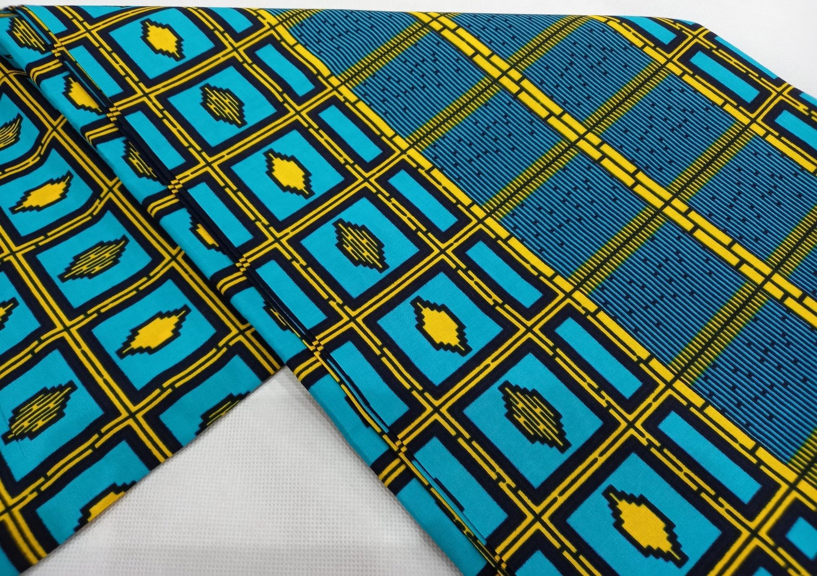 African Wax Fabric/Wax Clothes/Ghanaian Wax Print/Nigerian Ankara. 6 Yards Piece - Image 11